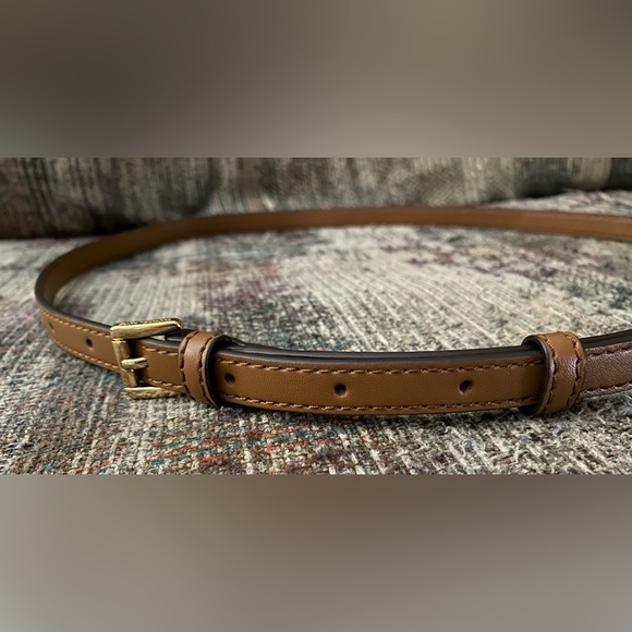 Michael Kors blue and brown logo-print canvas tote. - Picture 10 of 12